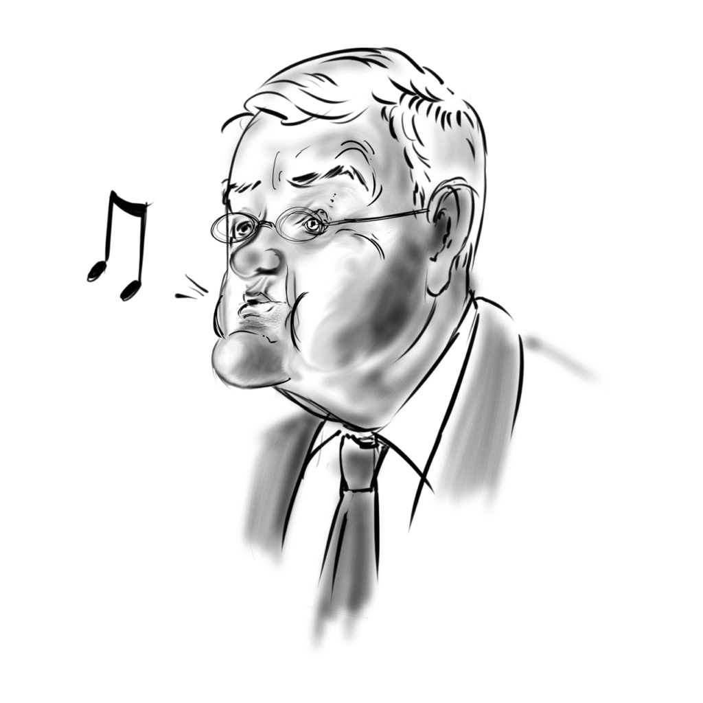 Schets van Jan van Zanen